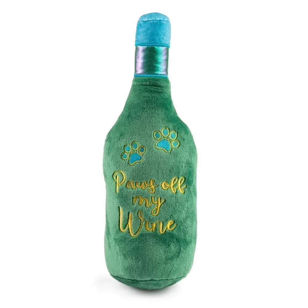 1 LEFT!! PAWFOOT WINE DOG TOY